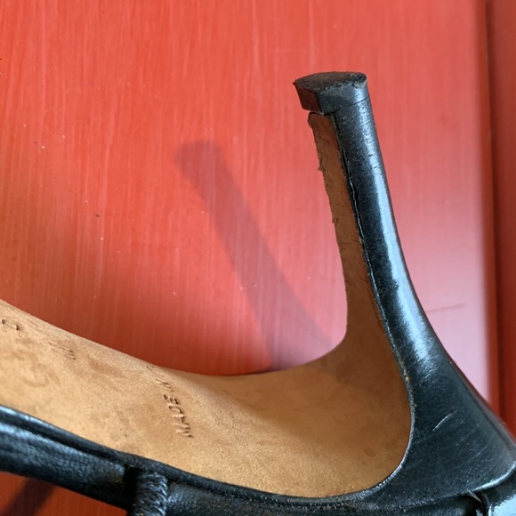 Kate Spade pointy toe black heels size 6 - Picture 10 of 10